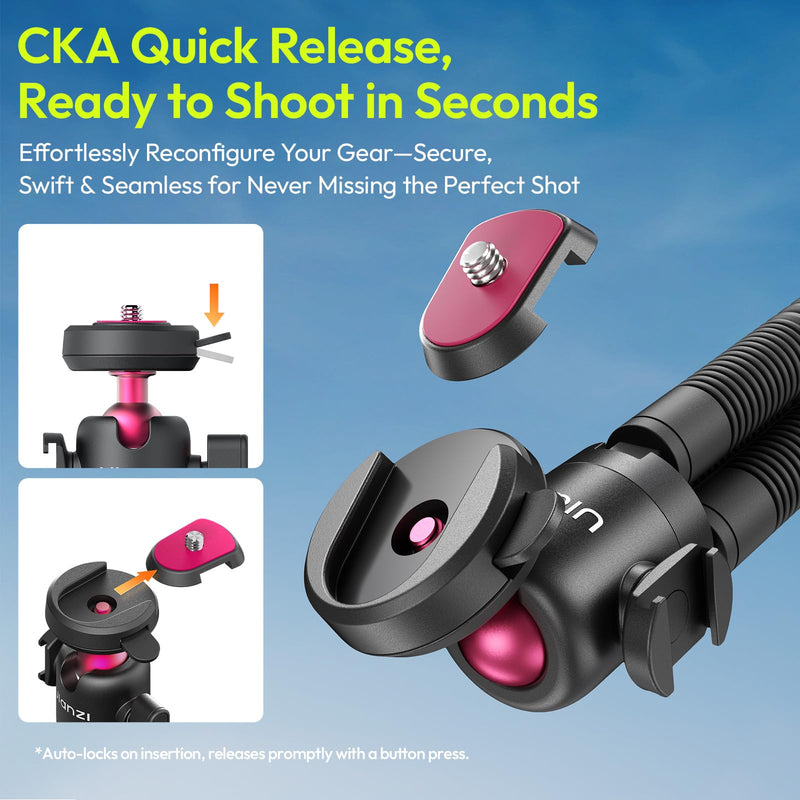 ULANZI Camera Tripod W MT-91 Flexible Octopus Tripod for Phone