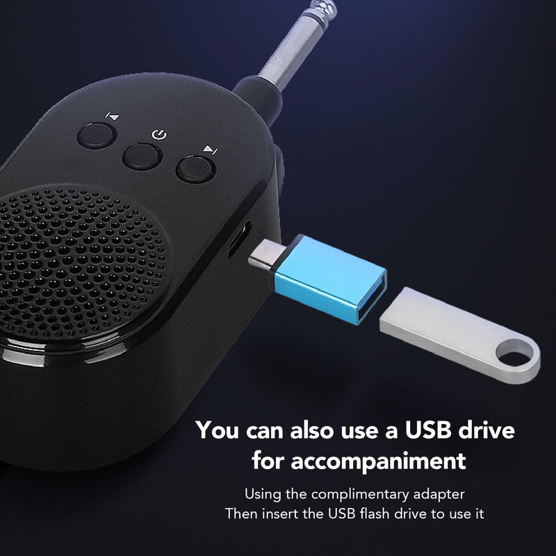 Plug in Guitar Amplifier Rechargeable Portable Bluetooth Practice Amp BT 85db 6.35mm for Guitar Bass Electric Instruments