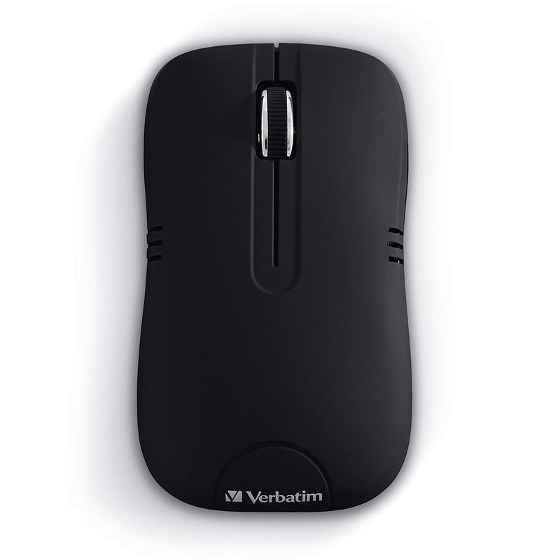 Verbatim Wireless Notebook Optical Mouse, Commuter Series – Matte Black