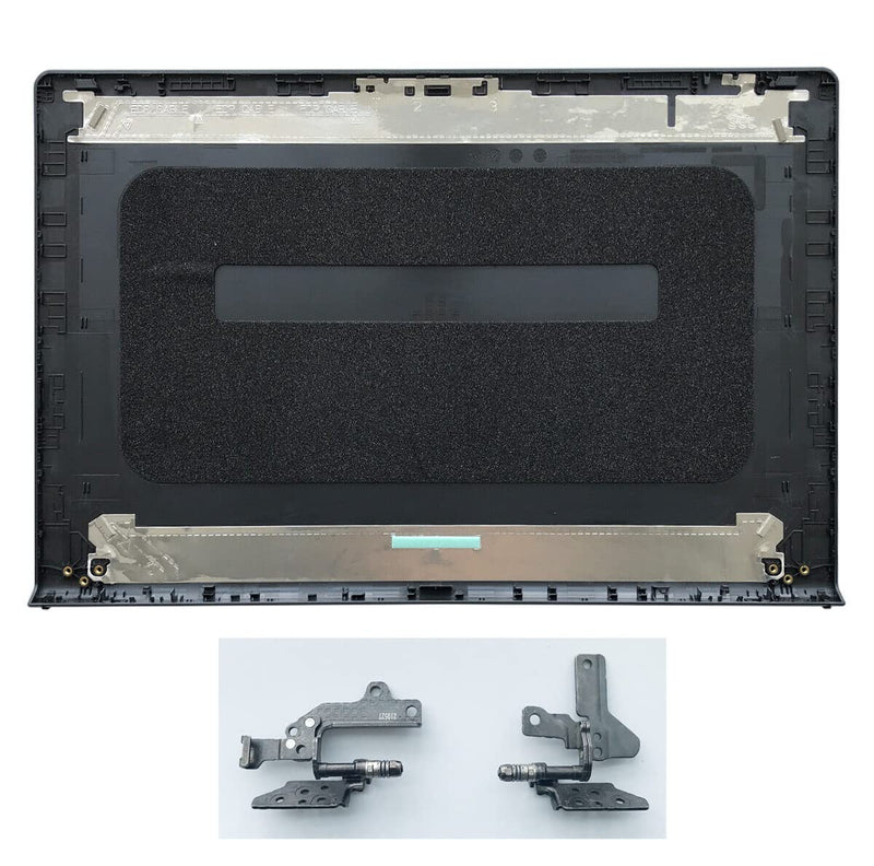 Replacement Laptop LCD Cover Back Rear Top Lid Front Bezel with Hinges for Dell Inspiron 15 3510 3511 3515 00WPN8 0WPN8 09WC73 9WC73 AP3LE000901 Gray back cover&bezel cover&hinges