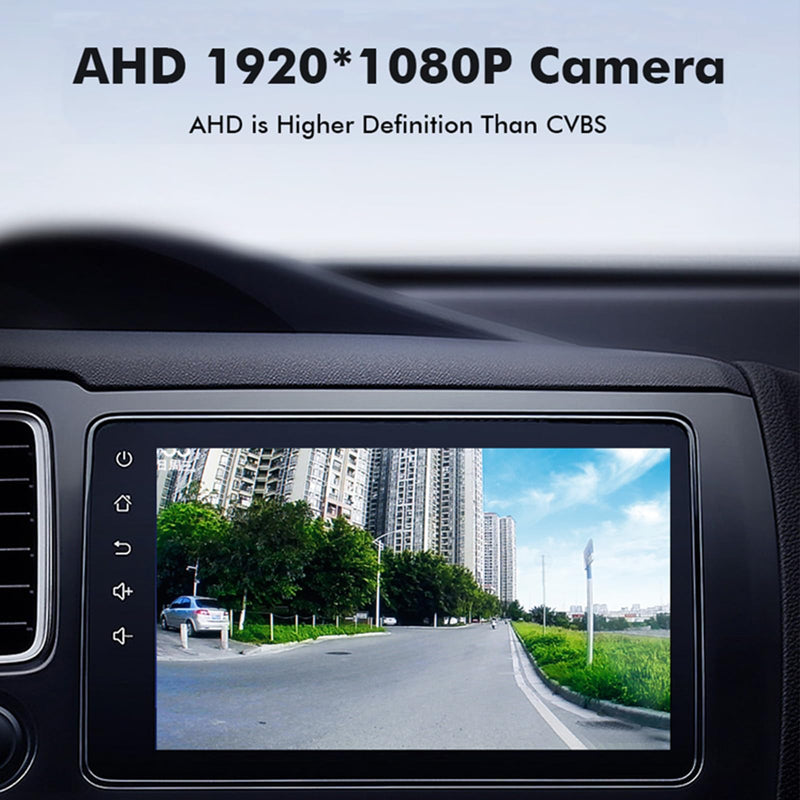Rear View Camera, w/Tailgate Handle, Compatible with 2005-2014 Ford F150, 2008-2016 F250 F350 F450 F550 Super Duty, 2007-2010 Explorer, AHD 1080P Wide Angle Backup Camera Kit w/Key Hole