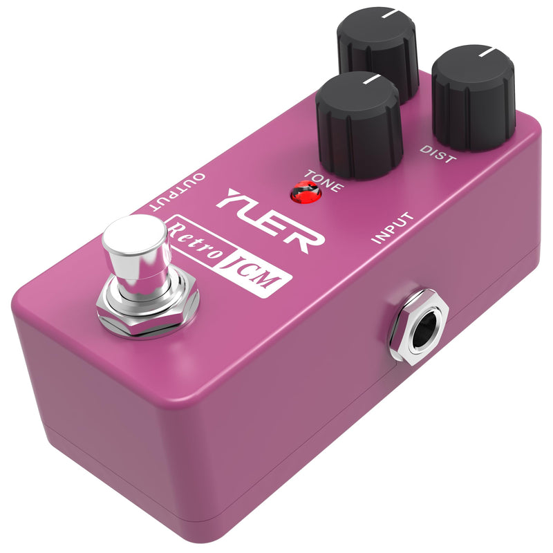 Retro JCM, Guitar Effects Pedal, Mini Single Type, True Bypass, DC 9V, for Electric Guitar and Bass