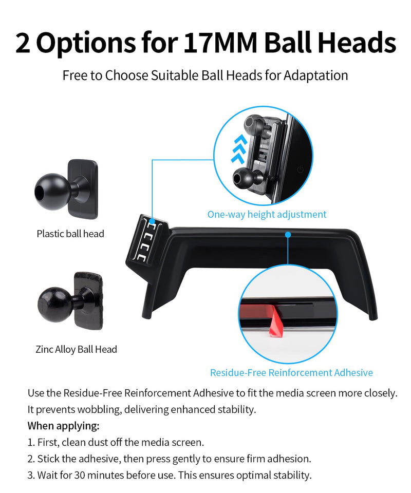 15W Wireless Charger Car Phone Holder for BMW X1 2016-2019, X2 2018-2019 | 6.5" Screen Magsafe Accessories Fast Charging Magnetic Cell Phone Holder Clip Compatible with iPhone Android, 3D Fit Bracket