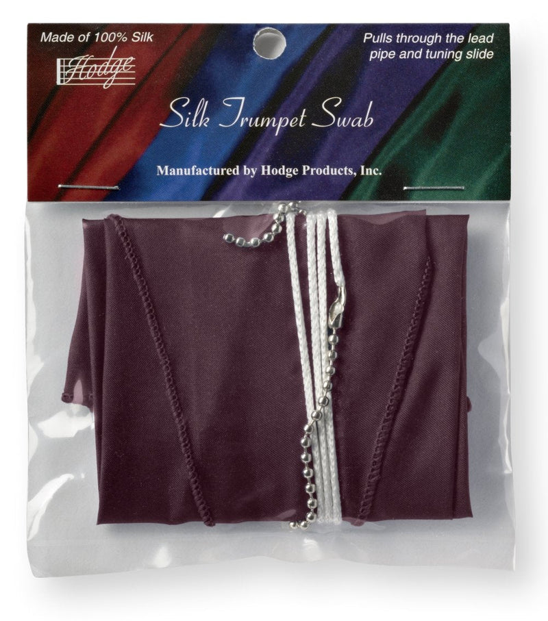 Hodge Silk Trumpet Swab - Burgundy