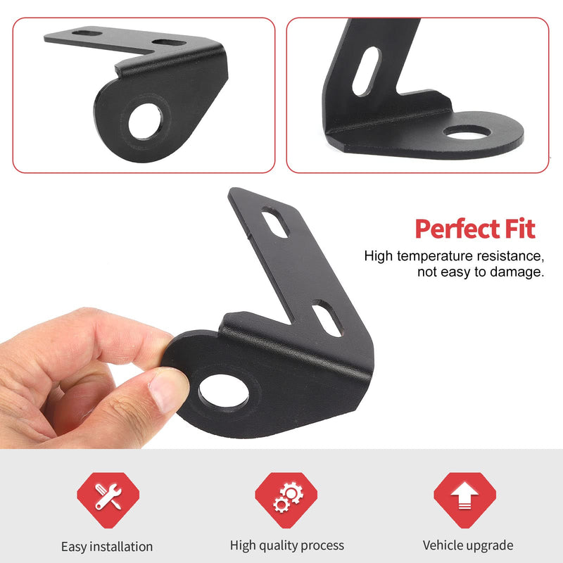 [AUSTRALIA] - A Pillar CB Antenna Mounting Bracket for Jeep Wrangler JK JKU 2007-2018, Driver's Side 
