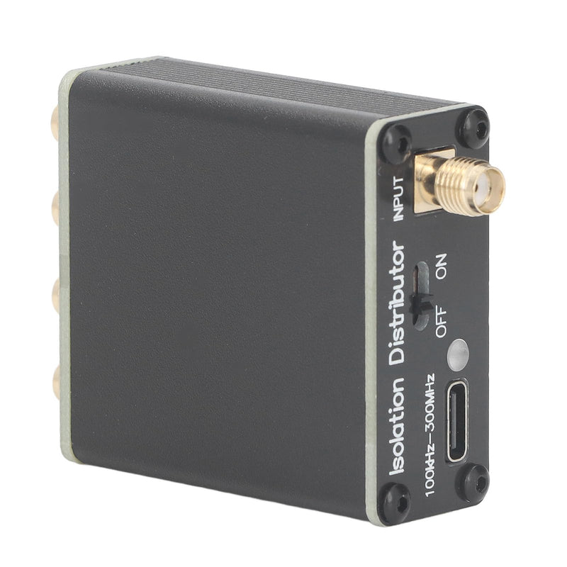 Active RF Splitter Isolation Distributor, Wide Frequency Range, Isolator at Input, Suitable for RF Distribution, Clock Sources