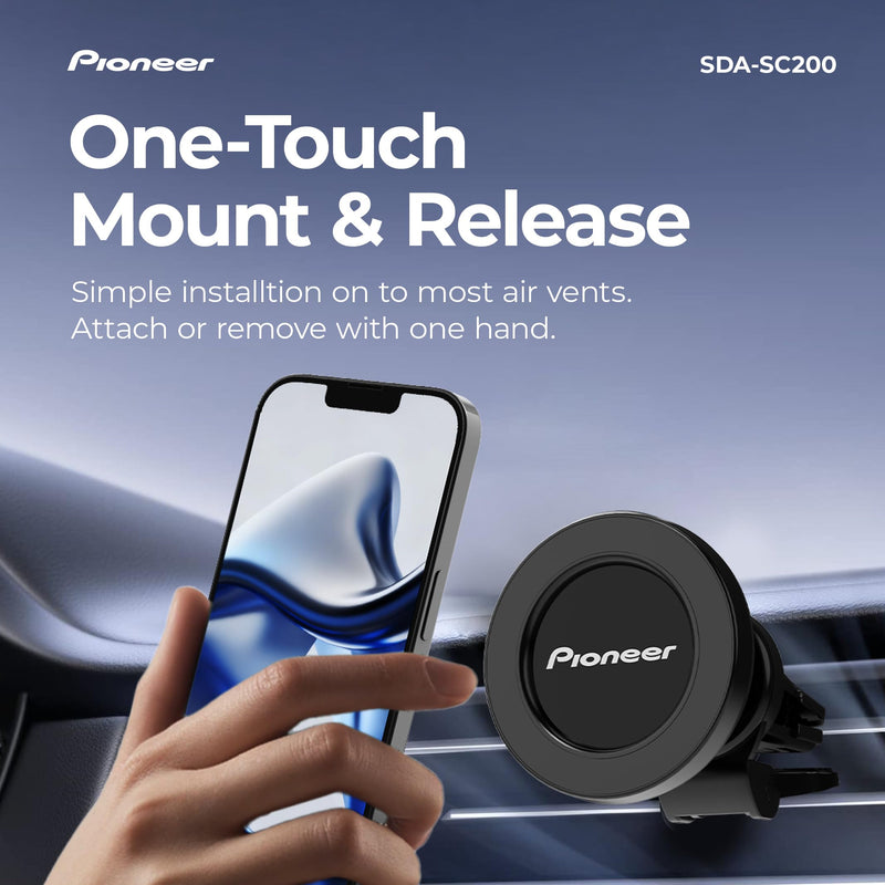 Pioneer MagSafe Car Phone Holder Mount | Magnetic Air Vent Mount MagSafe Phone Mount