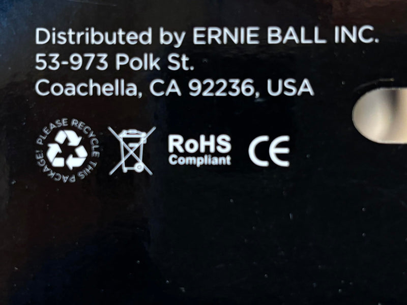 Ernie Ball Braided XLR Mircrophone Cable, 20ft, Black (P06392) Braided Black 20 feet