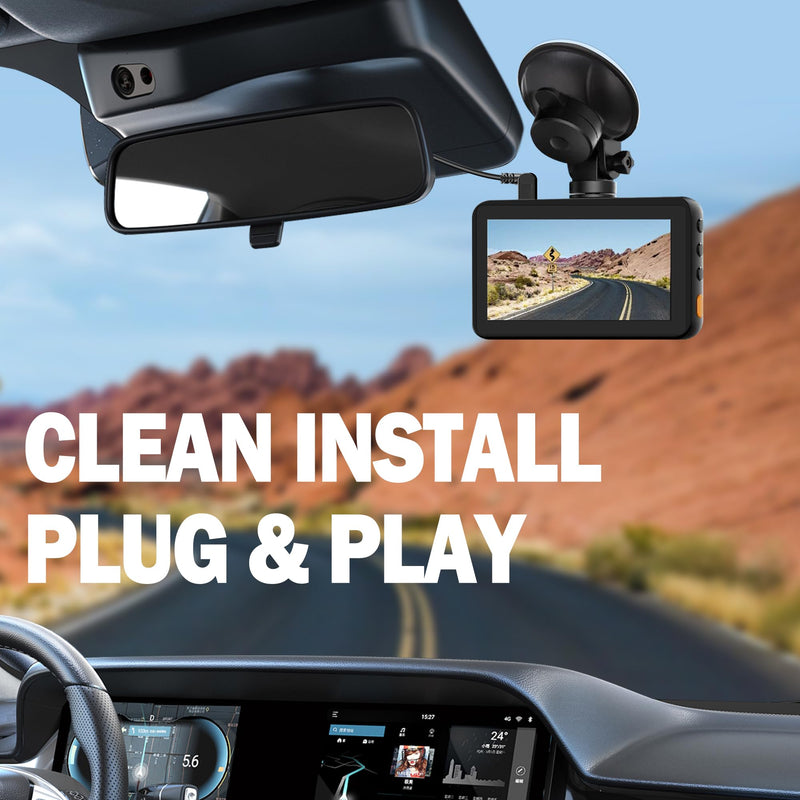 Dashcam Power Adapter,(7P TypeB)Compatible with Toyota,Nissan, Mitsubishi | for Car with Auto Dimming Rearview Mirror,Built-in Hide USB to GPS Radar Dash Cam Charger Adapter Cable,Clean Install
