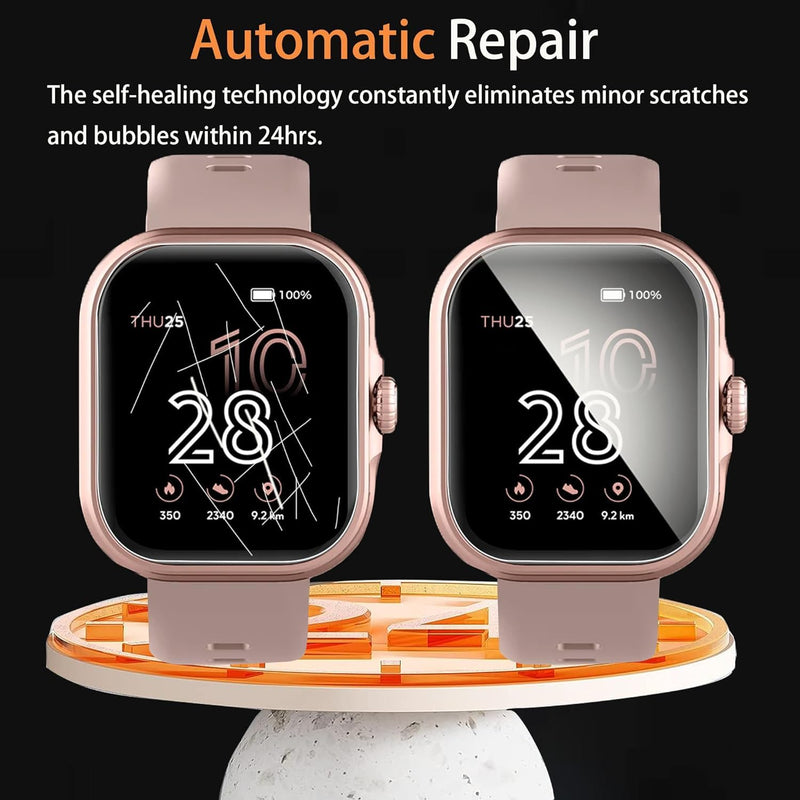 Compatible for KEEPONFIT IDB03 Fitness Tracker Screen Protector, [6 Pack] Full Coverage TPU Clear Film Compatible for KEEPONFIT IDB03 1.57" Touch Screen Fitness Tracker (6 Pack) 6 Pack