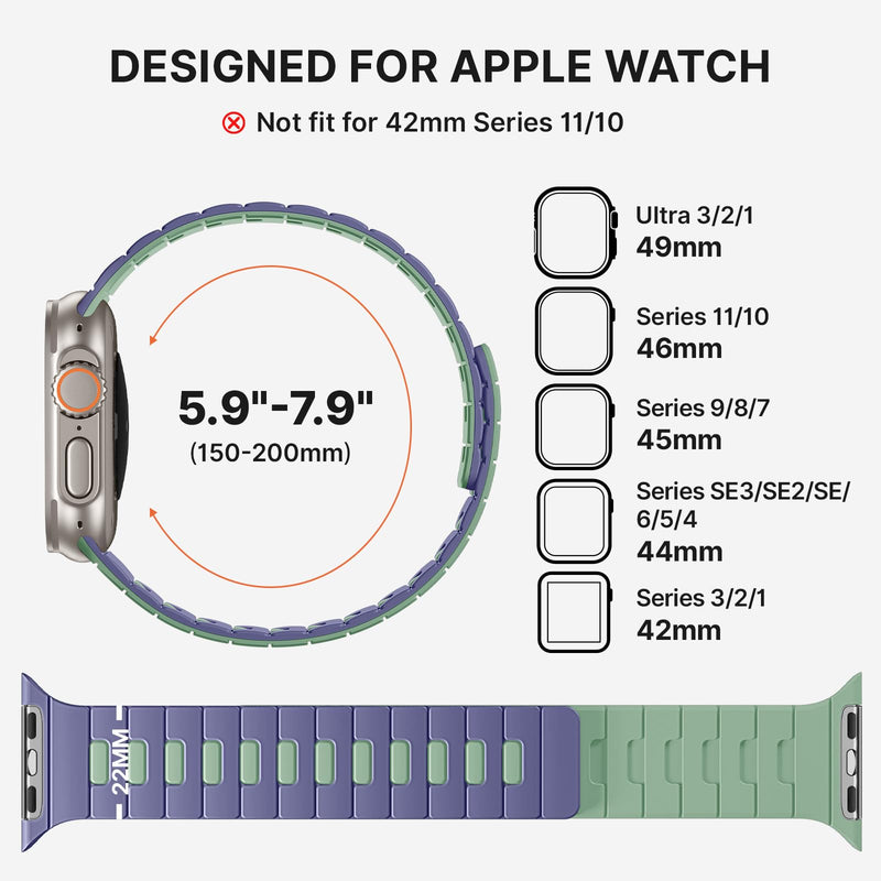 Bandletic Magnetic Bands Compatible with Apple Watch