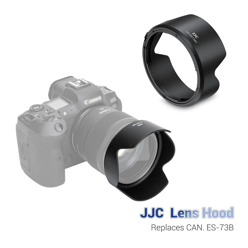 [AUSTRALIA] - JJC Tulip Flower Lens Hood for Canon RF 45mm f/1.2 STM Lens, Reversible Lens Shade Replacement of Canon ES-73B Hood, Compatible with 67mm Filter/Lens Cap Tulip Flower Shape 