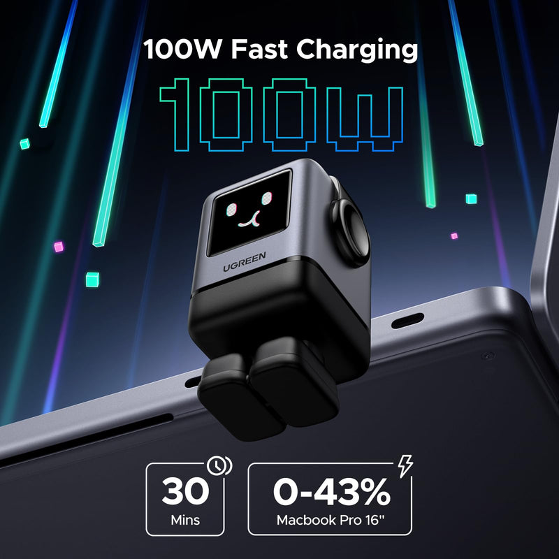 UGREEN Uno 100W Charger Bundle with 3.3FT 100W USB C Cable