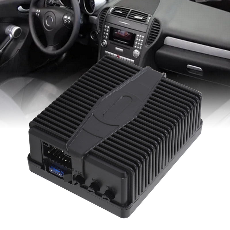 12V Car DAP Amplifier, 4 X 60W Power 4 Channels Clear Sound Quality Car Amplifier for Android Car Radio