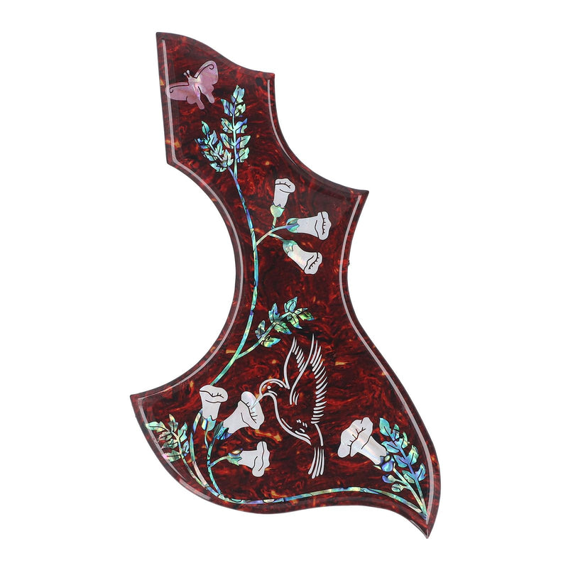 [AUSTRALIA] - Acoustic Guitar Hummingbird Pickguard, Self Adhesive Scratch Decorative Replacement Part Decorative Protective Replacement for Guitarists 