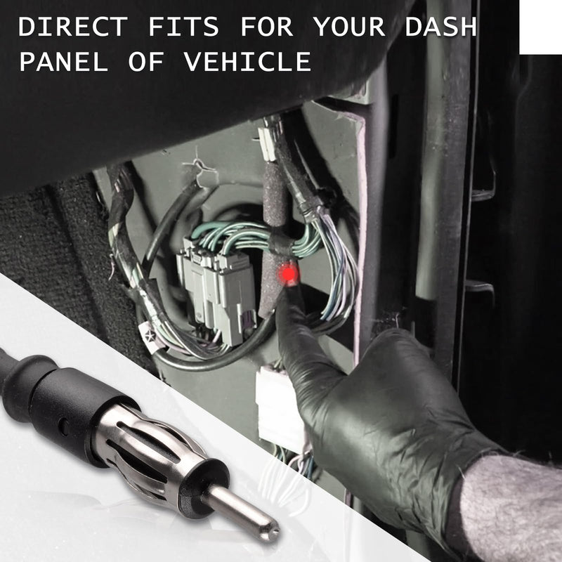 Antenna Cable Compatible for 2002-2010 Dodge Ram 1500 2500 3500 Replacement Antenna Assembly 56043089AF 2002-10 Ram Antenna Cable