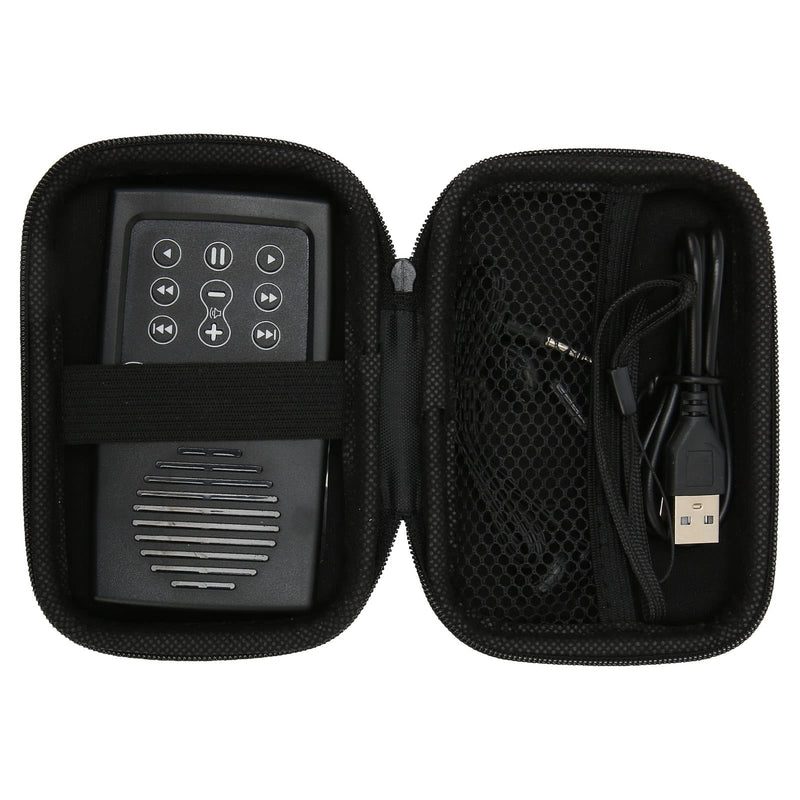 [AUSTRALIA] - Solar Powered Bible Reader, Portable Electronic Bible Audio Player Built in 8G Capacity for Seniors and The Blind. 350mAh (English KJV with French with Aramaic) English KJV with French with Aramaic 