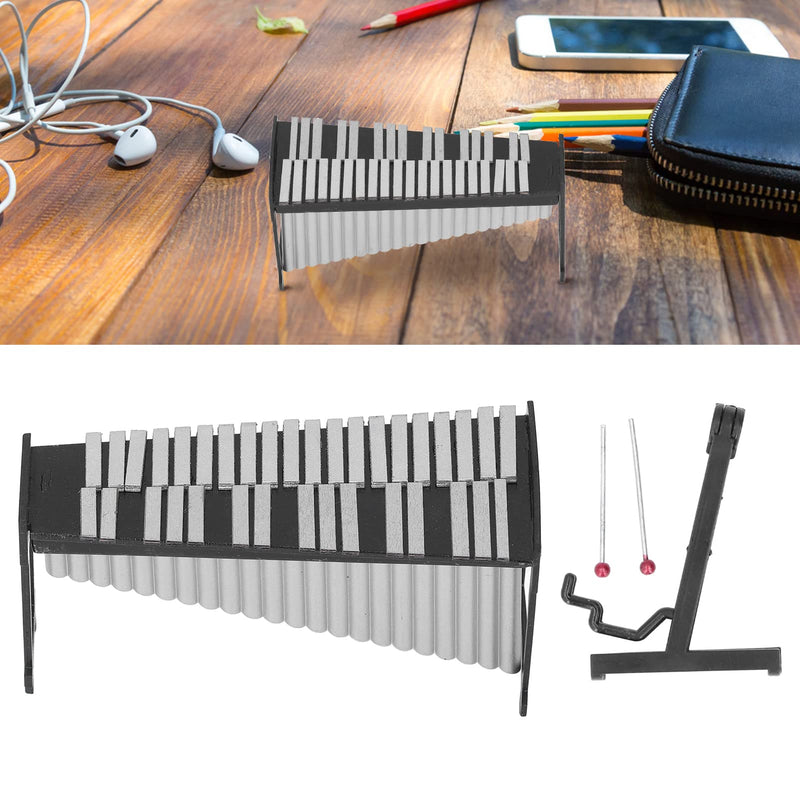 Mini Marimba, Resin Shiny Texture Miniature Doll House Musical Toys for Music Lovers