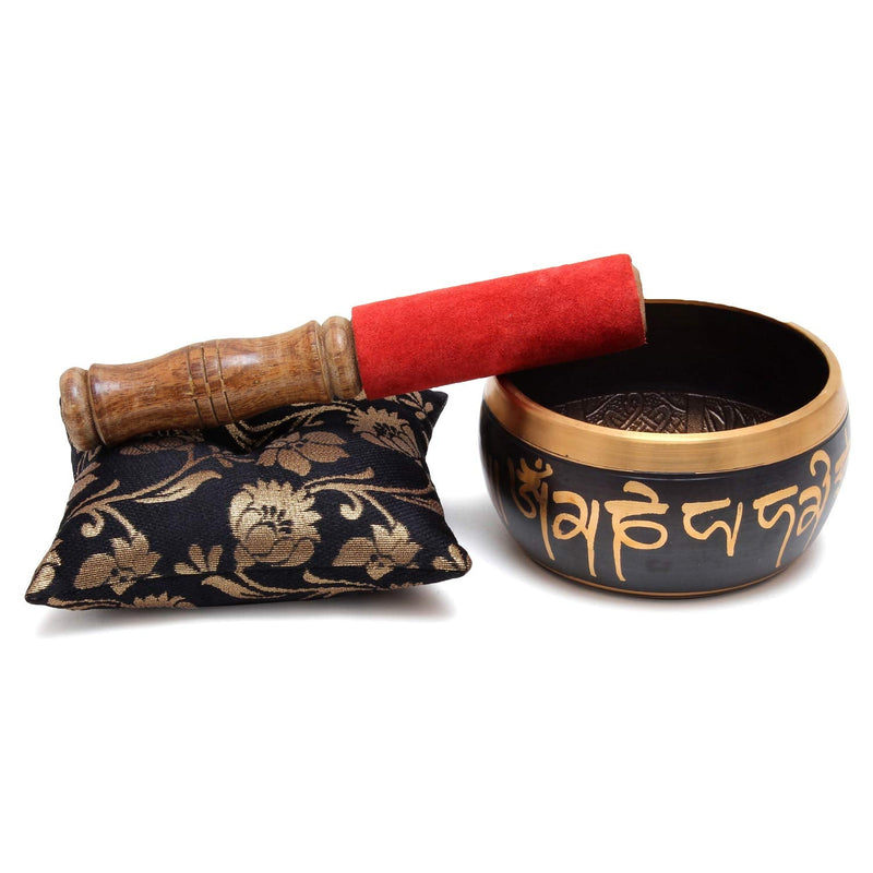 [AUSTRALIA] - Zap Impex Beautiful Christmas Gift New Handmade Brass Buddha Singing Bowl Tibetan Meditation Yoga Sound Bowls 4 Inch 
