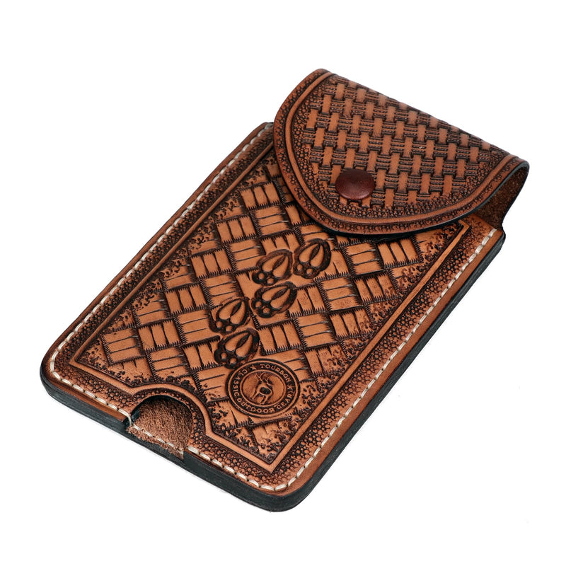 Leather Cell Phone Belt Holster EDC Case Fit for iPhone 17 16 15pro,Pixel | Angled, Horizontal, Vertical Carry,Bottom Push-Hole, Charge Port, Fits Iphone 12–17 Pro, Pixel 10a/10 Pro, Samsung S23/S24