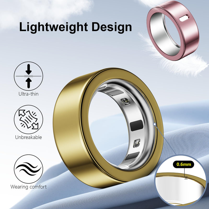 5 Pack Covers + Charger Compatible with Oura Ring Gen 4 Size 11, Scratch-Resistant Protective Case and Fast Charging for Aura Ring 4 Accessories (Not for Oura Ring 4 Ceramic)