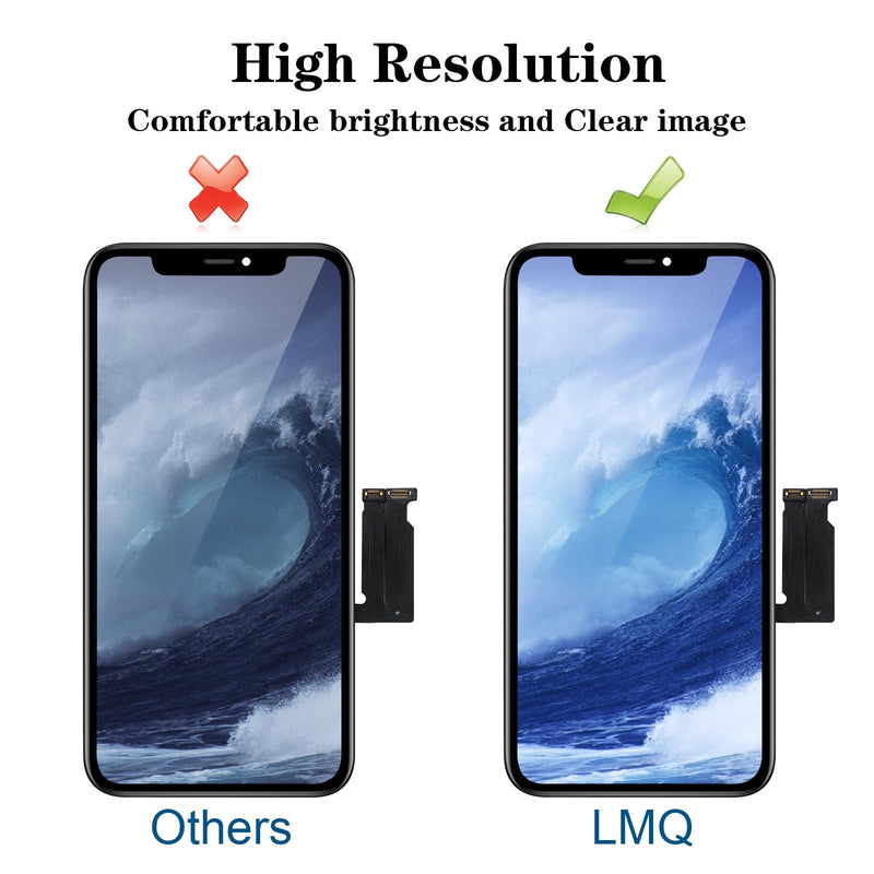 Wholesale for iPhone XR Screen Replacement, LCD Display COF Touch Digitizer Assembly,Compatible with iPhone XR LCD Screen Replacement 6.1inch (A1984，A2105，A2106，A2108)with Waterproof Adhesive No Tools for iPhone XR（No tool）
