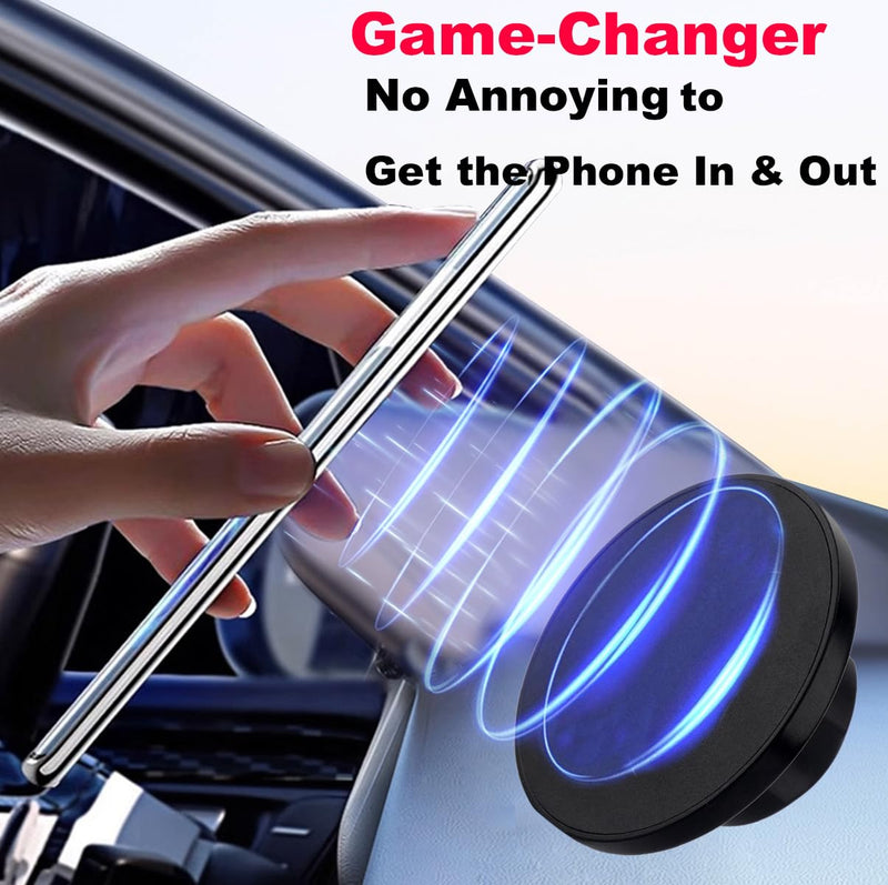 Magnetic 1" Car Phone Holder for RAM B Size Mount, Compatible with Magsafe and 1 inch (25mm) Ball Conector