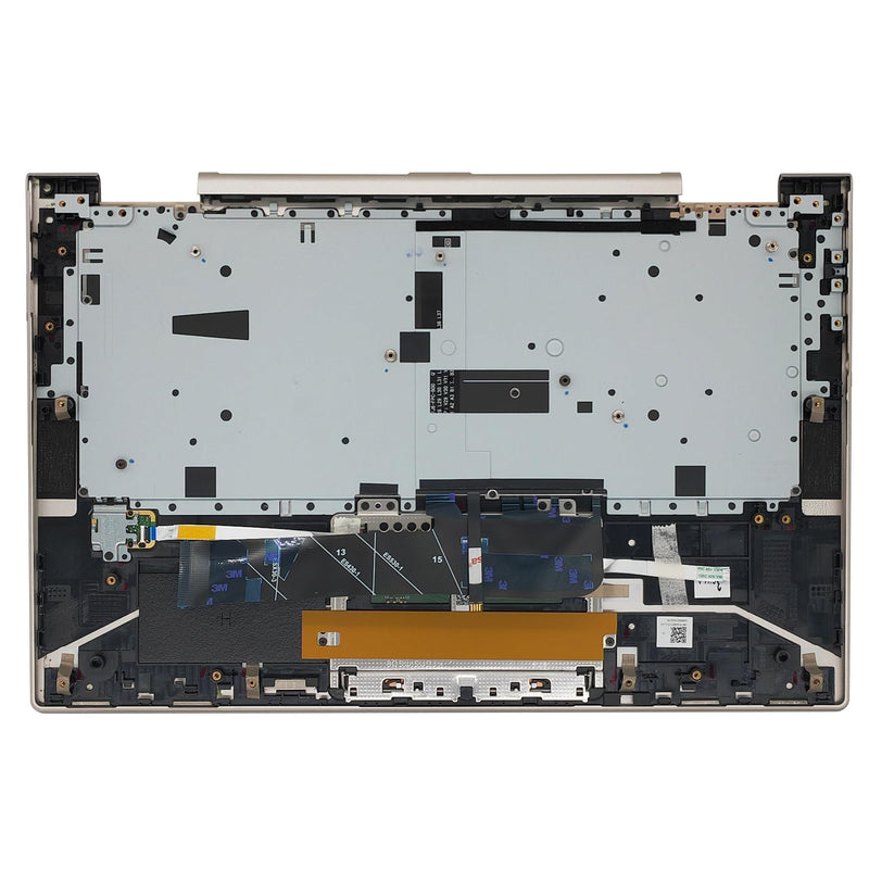 Replacement Upper Case Palmrest Backlit Keyboard Assembly for Lenovo Yoga C740-14IML C740-14 Laptop Touchpad Top Cover 5CB0U43990 Mica | Upper Case Top Cover Replacement,Includes Touchpad,Backlit Keyboard,Mica,P/N 5CB0U43990