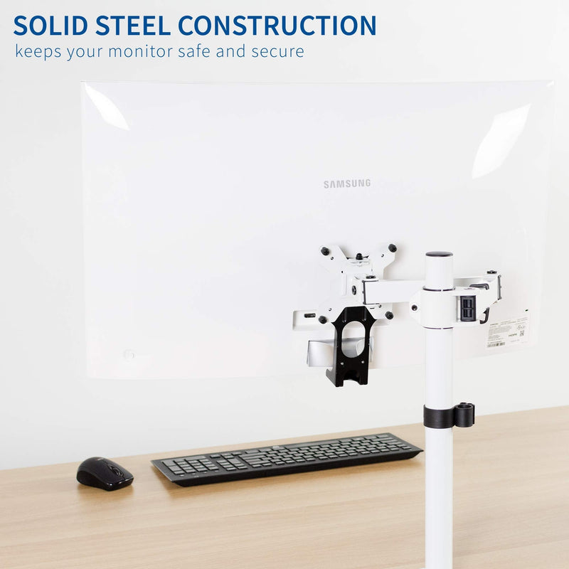VIVO Quick Attach VESA Adapter Plate Bracket Designed for Samsung CF397, CRG5 Monitors, 32 inch Full HD Curved Screens, MOUNT-SG03CF