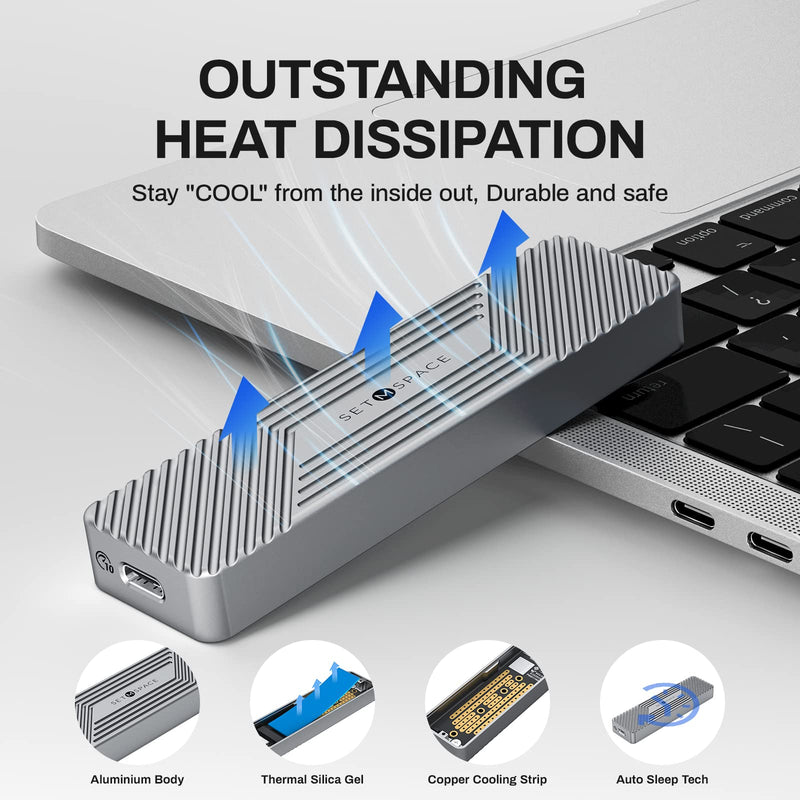 20 Gbps NVME Enclosure and 10 Gbps NVME Enclosure