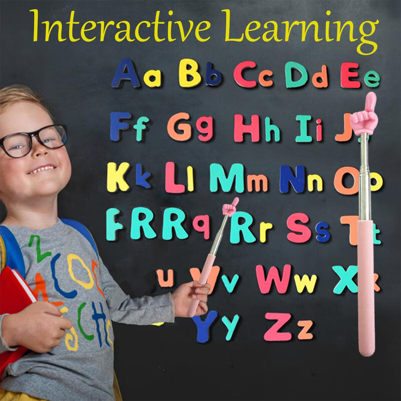 [AUSTRALIA] - Extendable Teacher Pointer - Versatile, Adjustable, Ergonomic Teaching Aid & Presentation Tool for Classroom & Meetings（1 Colors） 1 Color 