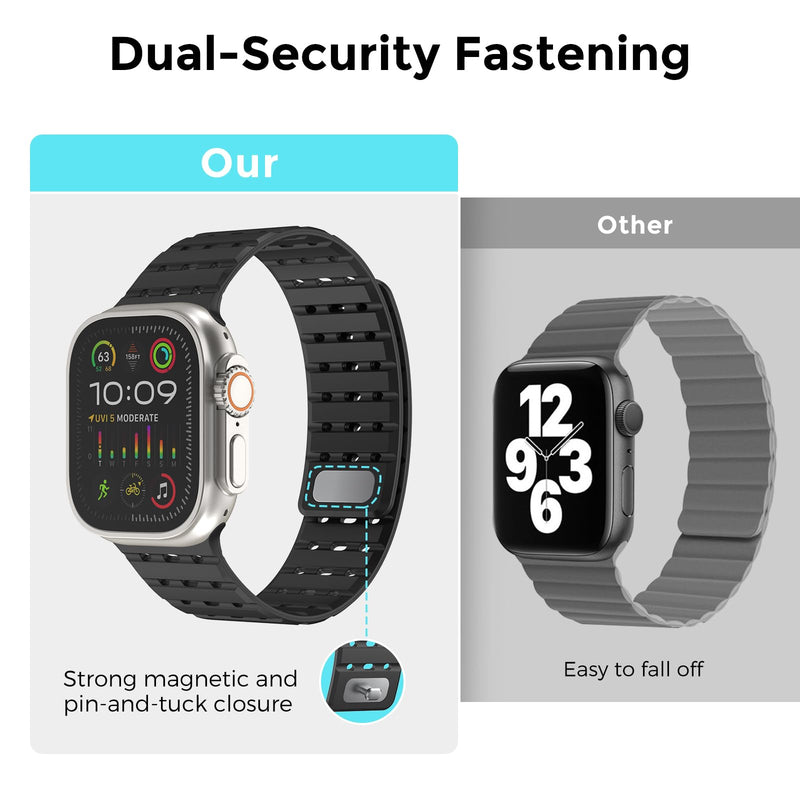 iWatch Leather Band+iWatch Silicone Band