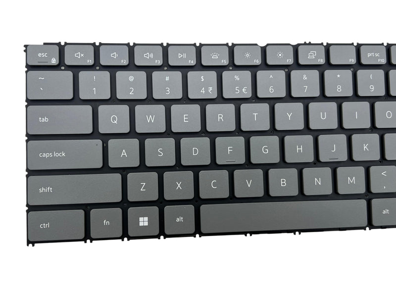 New Laptop with Keyboard US Layout for DELL Inspiron 13 5310 5320 Vostro 14Pro 5410 5420 5415 5418 5430 Latitude 3320 3330 E3420 2-in-1 3420 3430 P144G with Screwdriver (Grey with Backlight) Grey with backlight