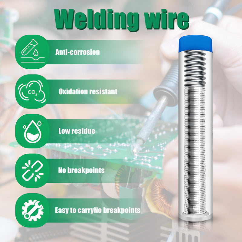 Solder Flux, Solder Paste, No Clean Solder Grease Flux with Solder with Flux, Soldering Paste Flux for Precision for Machines, Metal, Sheet Metal, Telephones, PC Cards, Components