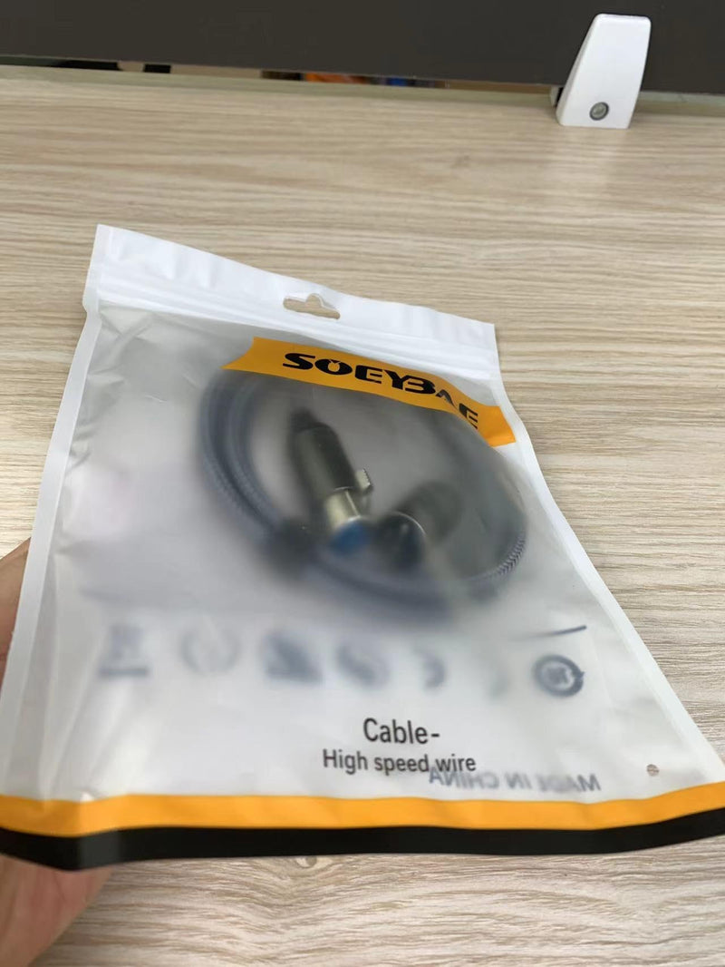 SOEYBAE Microphone Cable XLR Male to Female 0.5M/1.5FT,Noise-Cancelling Mic Speaker Cable,for Audio Sound Consoles, Power Amplifier