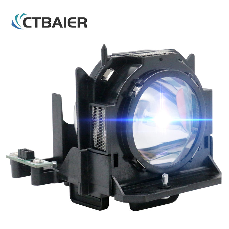 CTBAIER ET-LAD60 ET-LAD60AW ET-LAD60A ET-LAD60W Quality Projector Lamp for Panasonic PT-D5000 PT-D6000 PT-D6710 PT-DW6300 PT-DZ6700 PT-D6000ES PT-D6000LS PT-D6000ELS with Housing Yellow