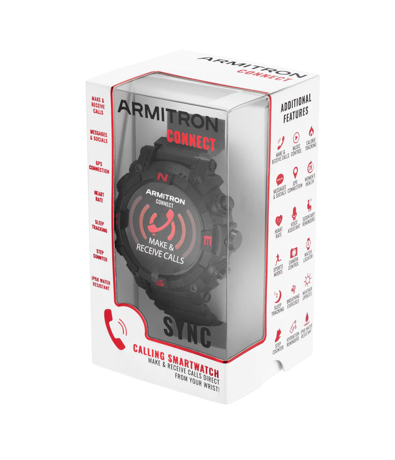 Armitron Connect Sync Smartwatch, Health Tracker and More
