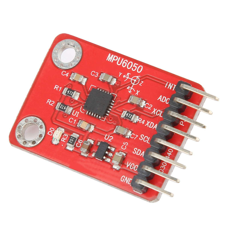 MPU6050 6-Axis Accelerometer Gyroscope Sensor Module 16 Bit AD Converter Data Output Professional Accessories