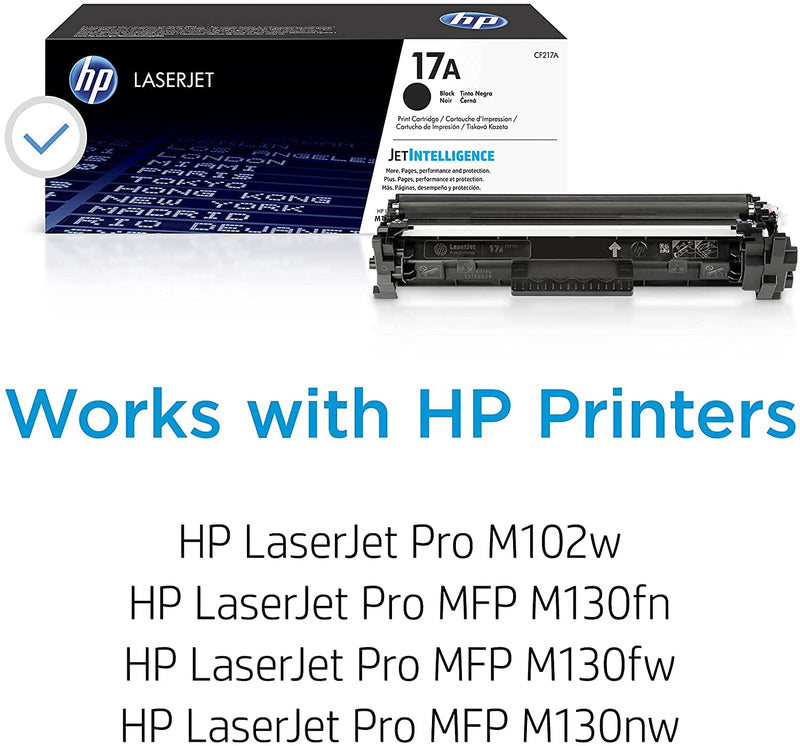 HP CF217A#140 Black Original Toner Cartridge