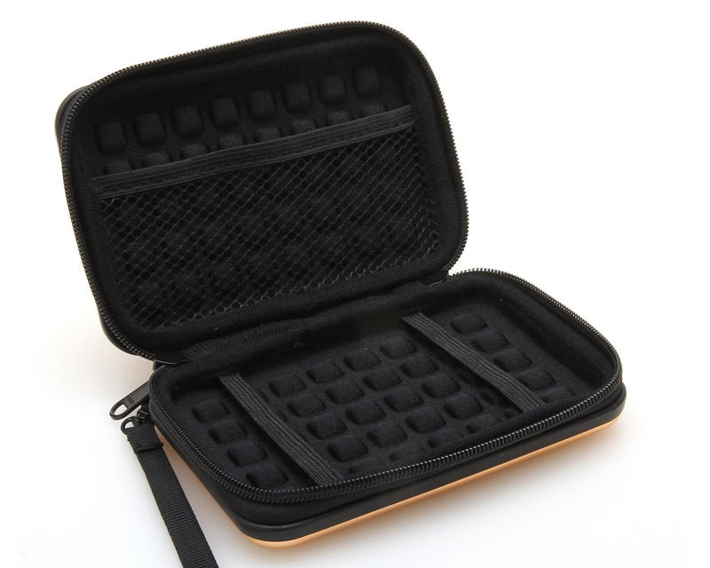 KAYOND Anti-Shock Silver Aluminium Carry Travel Protective Storage Case Bag for 2.5" Inch Portable External Hard Drive HDD USB 2.0/3.0 (Golden) Golden