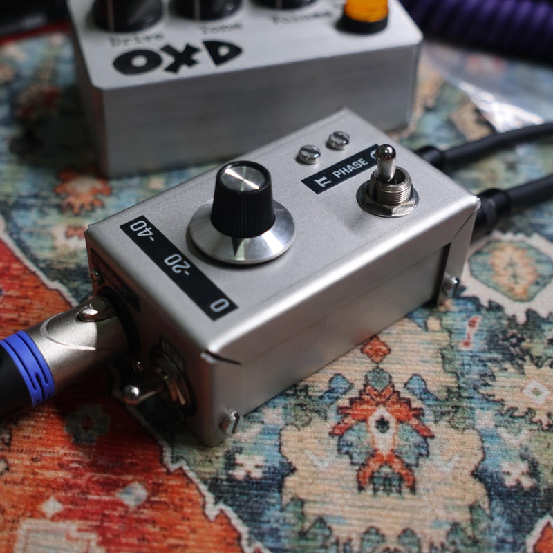 [AUSTRALIA] - Hand-Made Guitar Effect Pedal High-Performance DI Passive Direct Box Unit Hum Eliminator w/Input Attenuator, 1/4'' Impedance Transformer Connector to Balanced & Unbalanced XLR 