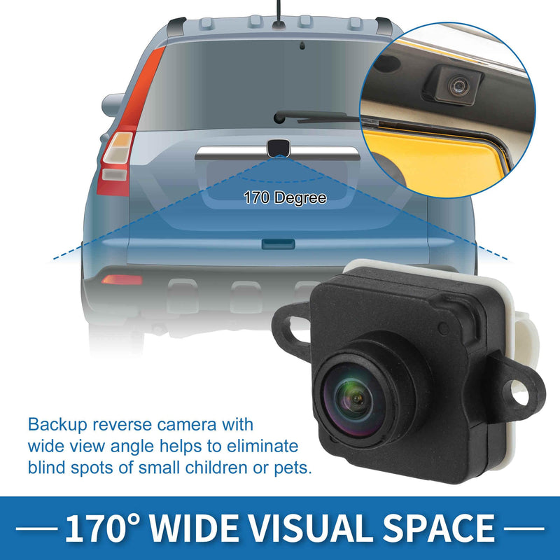 Rear View Camera for Dodge Challenger 2015-2023 Park Assist Backup Reverse Camera Replace No.04672760AC/68172474AH/4672760AA/68172474AD/68172474AE