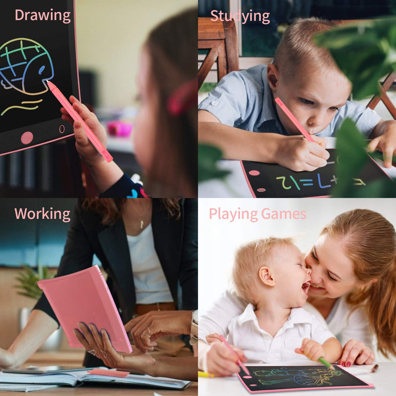 ORSEN LCD Writing Tablet, Colorful Doodle Board Drawing Pad for Kids, Drawing Board Writing Board Drawing Tablet, Educational Christmas Boys Toys Gifts for 2 3 4 5 6 Year Old Boys, Girls