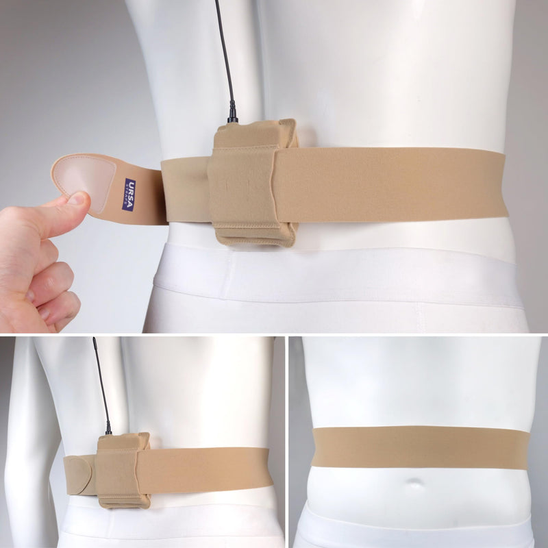 URSA Belt - Adjustable & Comfortable Waist Strap for Wireless Transmitters (Beige) Beige