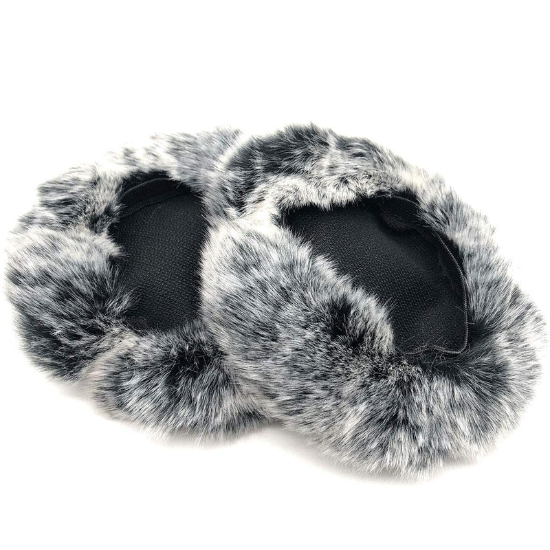 Microphone Windscreen for 3DIO HeadRec Recorders Muff cover, 3DIO Free Space Binaural Mic Outdoor Fur for ASMR Windscreen Dead Cat Furry Windshield wind Screen