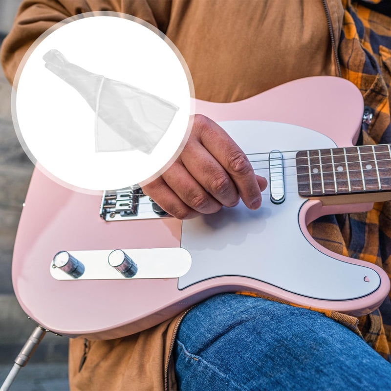 Guitar Cover Instrument Bass Cover for Acoustic and Electric Guitars Transparent Design for Home Use