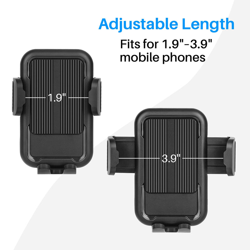 Car Phone Holder for Ford Bronco 2021-2025 | Car Phone Mount for Ford Bronco Accessories, 360° Rotating Smartphone Stand, Driver Side