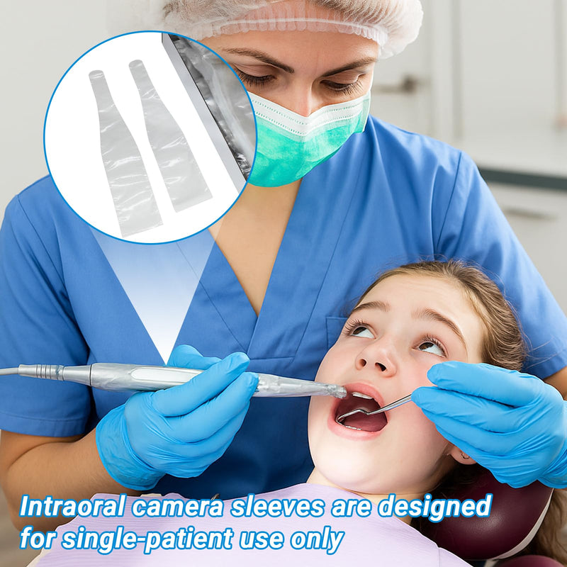 Disposable Intraoral Camera Cases - Dental Endoscope Coat, 9.4" x 1" x 1.7", 500pcs/box