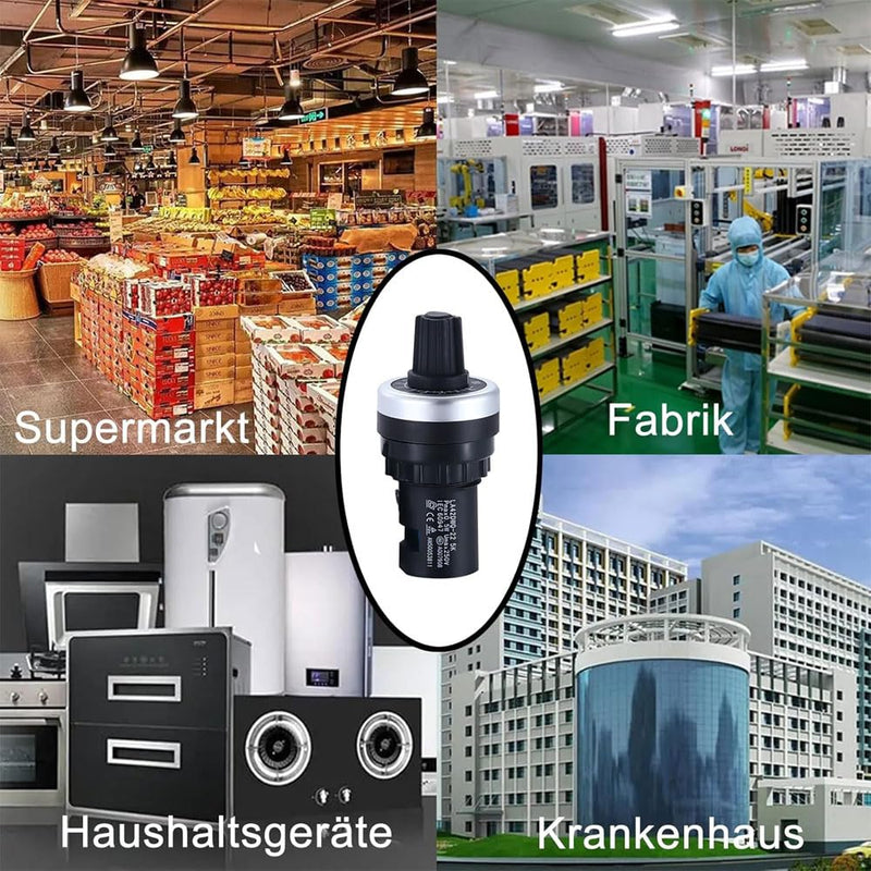 2 x 5K Potentiometer Panel Installation VSD VFD Variable Speed for Frequency Converter