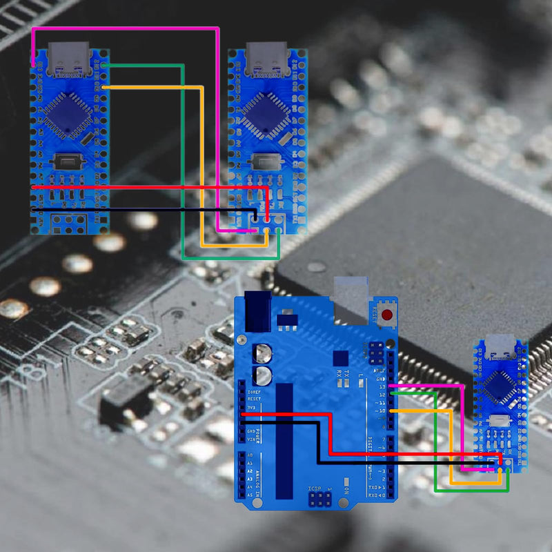 Nano Module with CH340 Microchip, 5 V/16 MHz Nano Board Compatible with Arduino IDE (Type C Port) Pack of 2